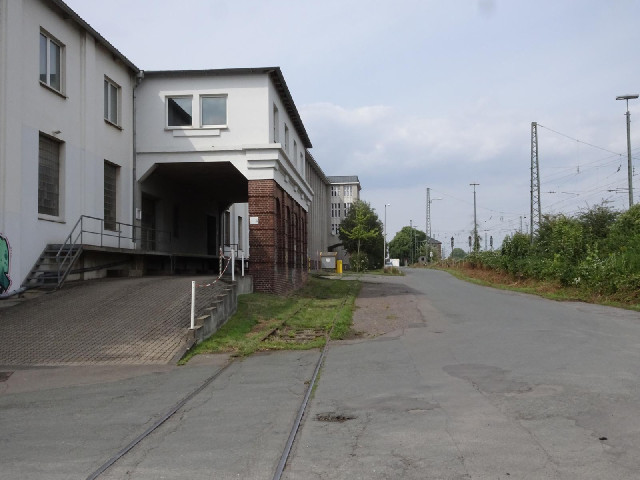 An old railway siding.