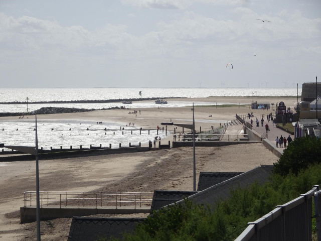 Clacton beach.