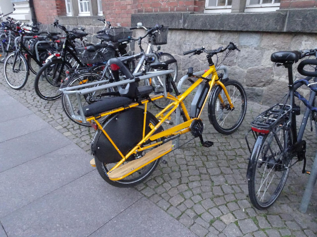 An unusual bike.