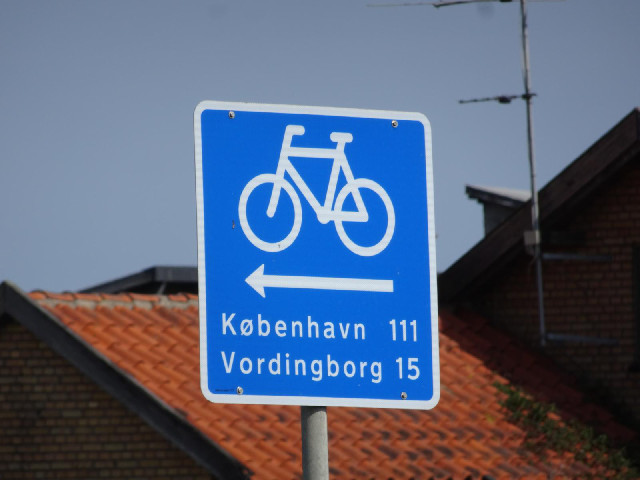 It's unusual to see three-digit numbers on bike signs. In 2003, I did come all the way from Copenhag...