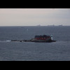The green lighthouse marks one edge of the safe route in and out of Gothenburg for large ships. I di...