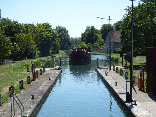 Another large boat coming.