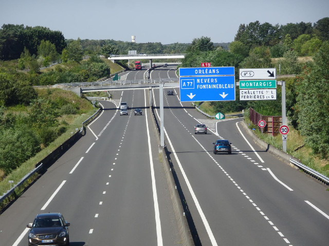 A motorway which I crossed.