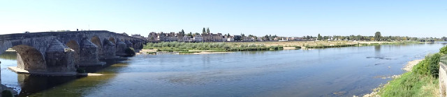 The River Loire at Gien.