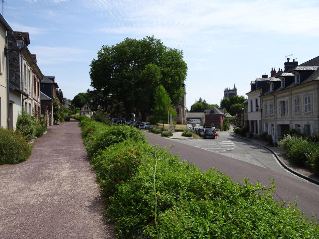 The village of Le Bec Hellouin, where I will be strying tonight.