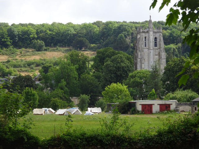 My last view of Bec Abbey.