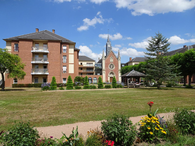 A hospital in Louviers.
