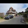 A house on the beach in Cabourg.