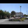 There is a British red telephone box next to the mayor's ofice in Le Coudray-Montceaux.