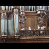 The organ has 3760 pipes and was refurbished between 2004 and 2008. Apparently somebody from Austria...
