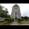 The church in Moutiers.