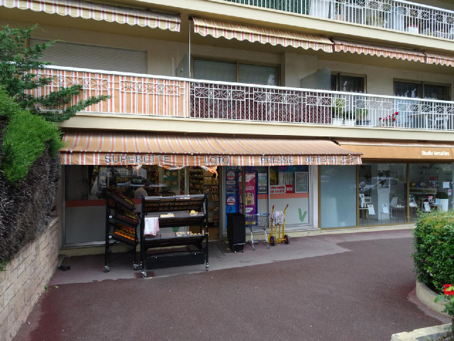 What's even better is that next to where I've parked is this handy little supermarket.