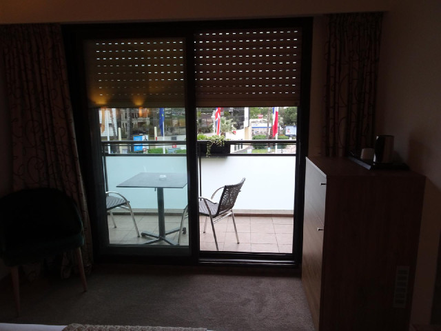 You can't see it very well but there is a switch to the right of the patio doors. I thought it must ...