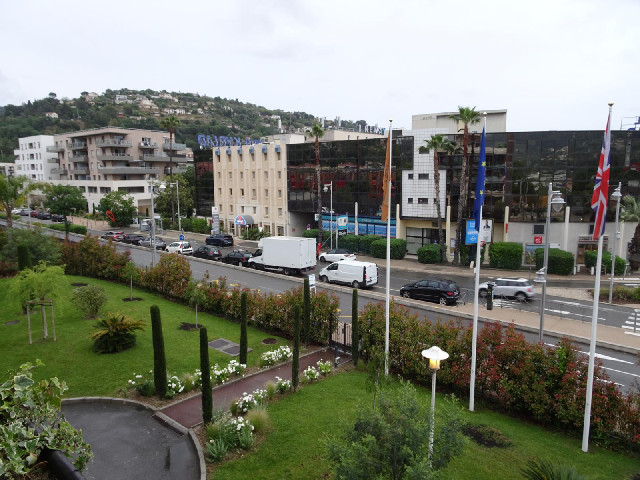 Now back to the story of how I checked in. Having parked the car in the road, I came to the little p...