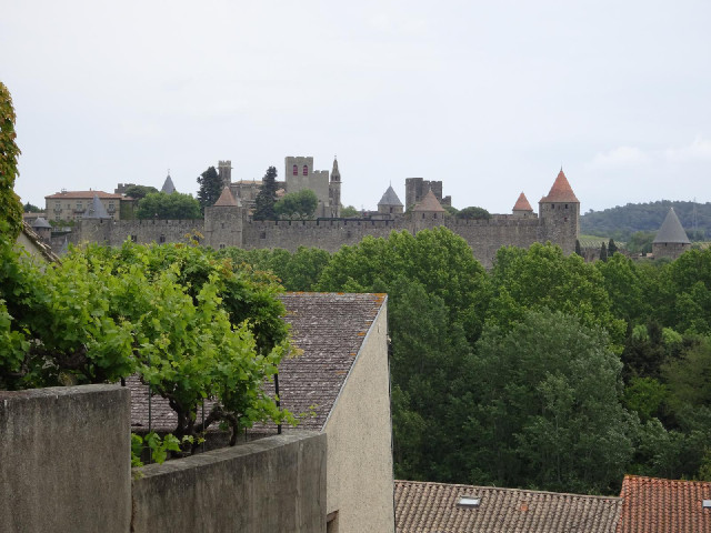 A view of the castle from 24th of February 1848 Road.