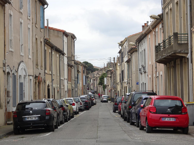 The populated part of 24th of February 1848 Road.