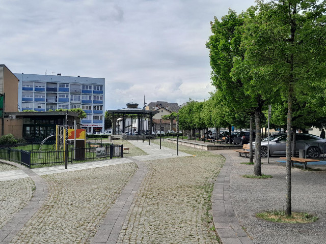 This part over here is called Human Rights Square.