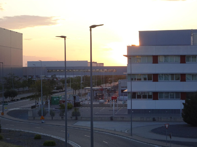 The Sun is still in the sky, even though it's half an hour later than when I took ...