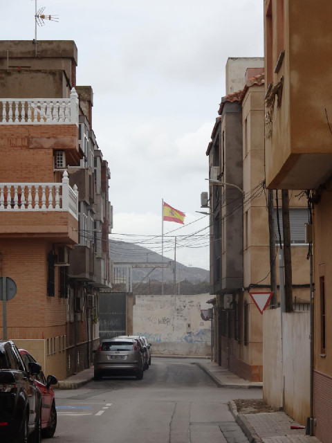 Just a view with a flag.