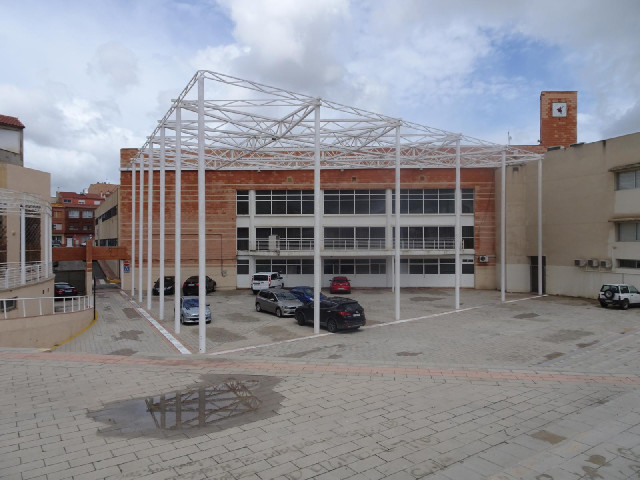 The back of the Town Hall. Its front is in my next road.