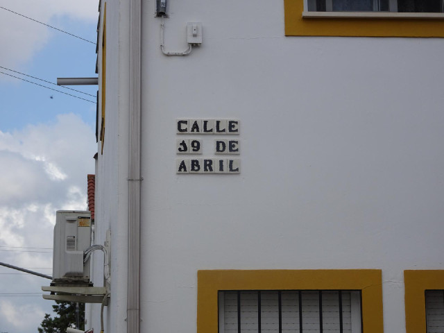 This morning I walked across And&uacute;jar to visit a 19th of April road. I knew I that this one wo...