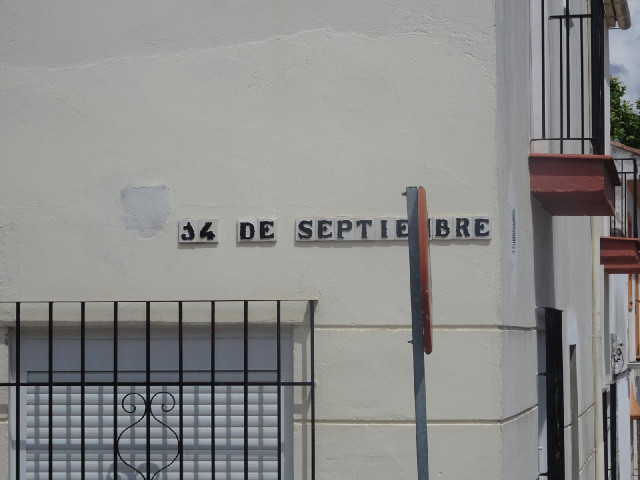 The 1s on these signs are so badly written that Google Maps actually labels this road as the 34th of...