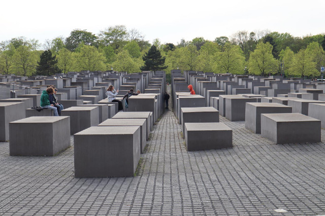 The Monument to the Murdered Jews of Europe.