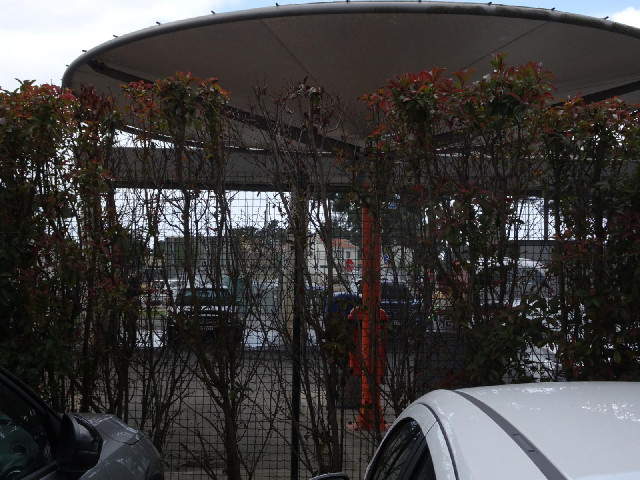 The hotel is next to a car wash so I could hear the sound of pressure washing while I was eating bre...