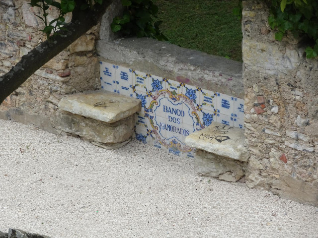 I think that if a bench was named after a date, I might accept it. This one isn't though. It's Lover...