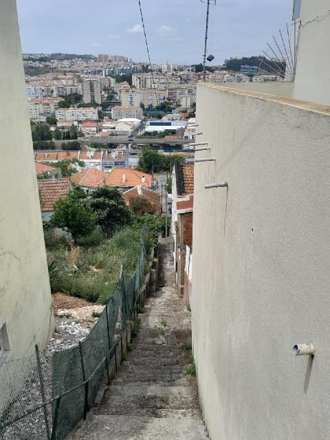 I think I can get back down to my car this way.