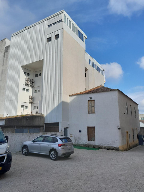 My hotel is in the middle of a town called Vagos. The back of it looks quite industrial.