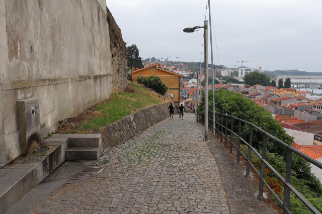 On the left is another constantly-running tap.