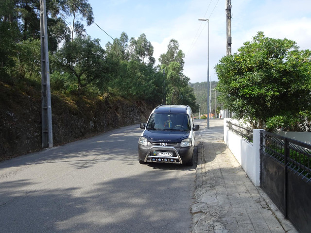 A Ukrainian car in 31st of January Road.