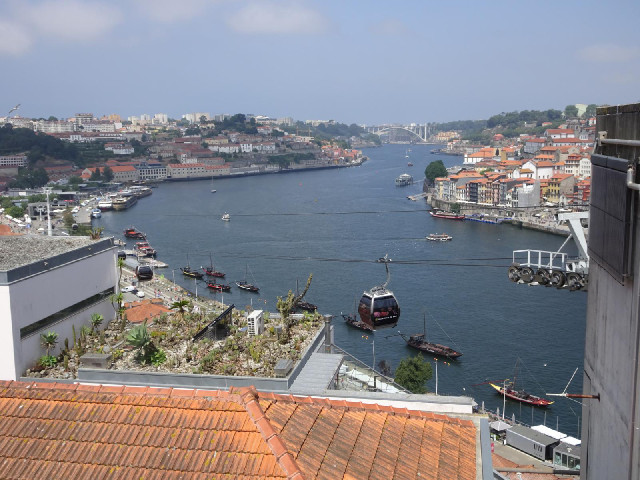 There are cable cars.