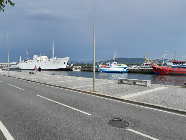 Ships in a town called Viana do Castelo.