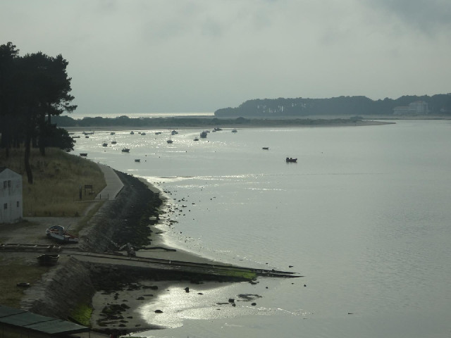 The mouth of the River Minho.
