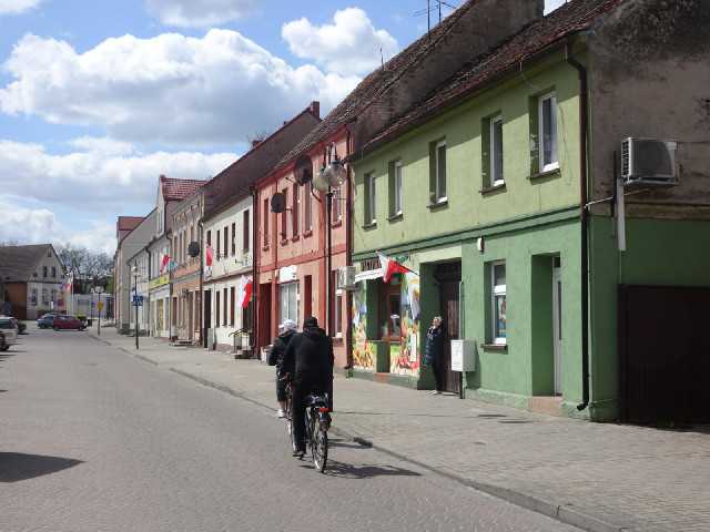 A village called Szamocin, the northernmost point of this trip.