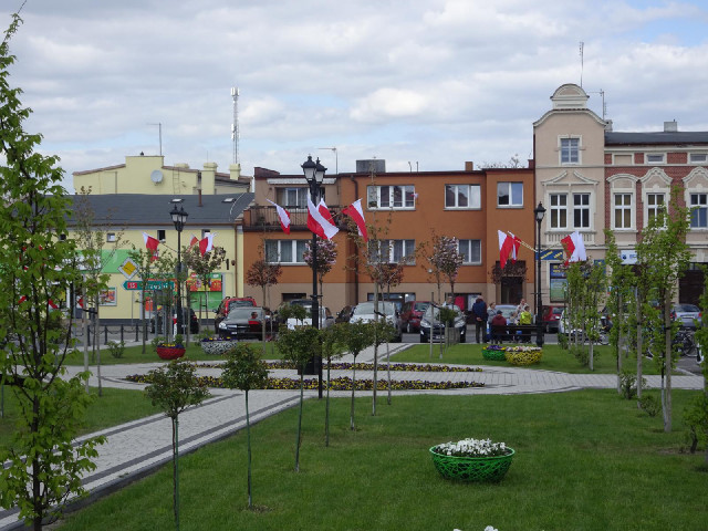 A village called Miloslaw. There's nothing for me to see here. I've just stopped for a brief break f...