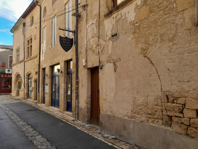 Remains of an old archway.
