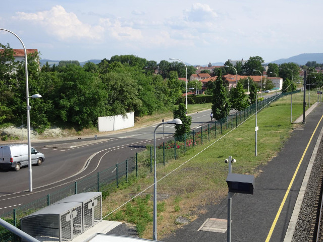 On the left is today's last road: 21st of June 1944 Road. I thought I would get a better picture of ...