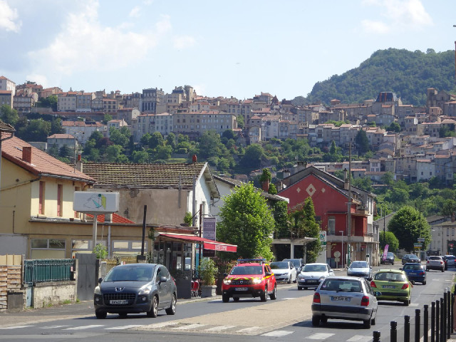 The town of Thiers.