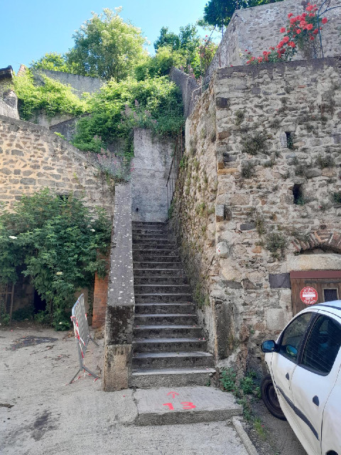 The steps to number 13, apparently.