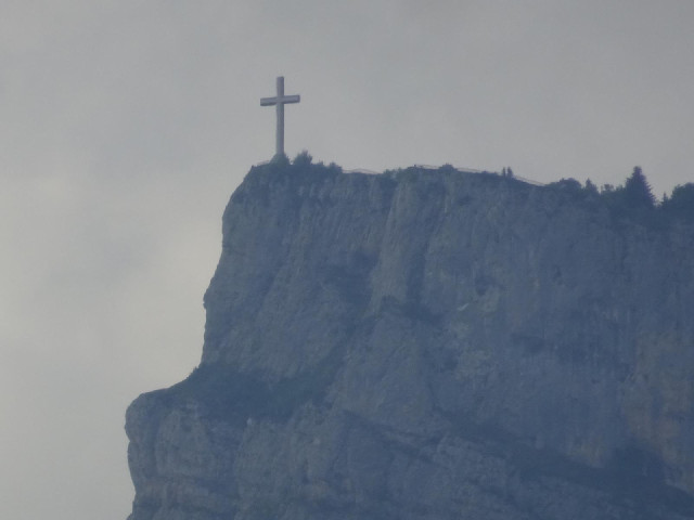 I've just spotted this cross, on a mountain called the Nivolet.