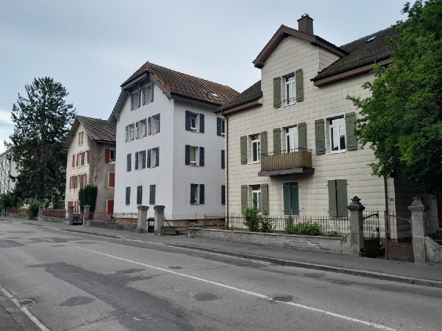 Buildings in Yverdon-les-Bains.