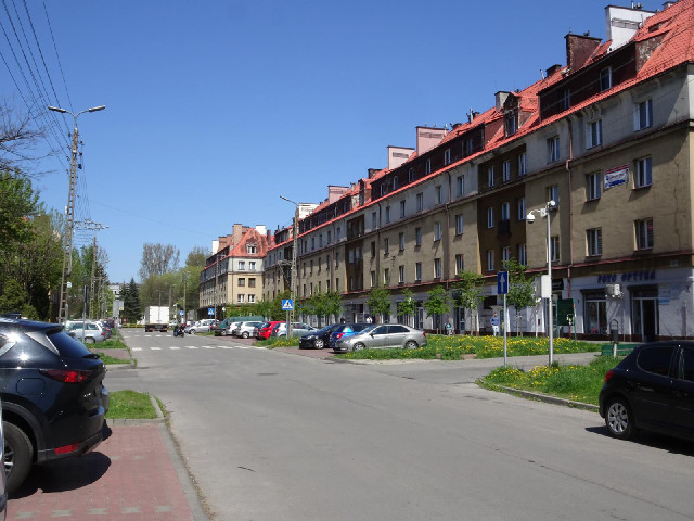 17th July Street is shops with flats above.