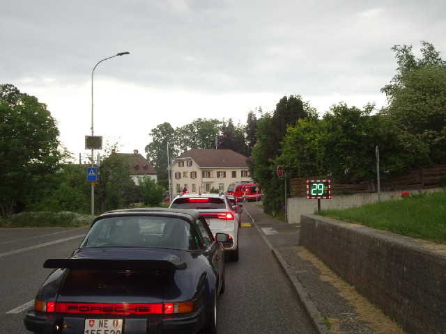 How did a train get up here? We're 570 metres above the level of the lake.