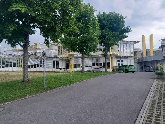 Tonight's hotel is a funny-looking place.