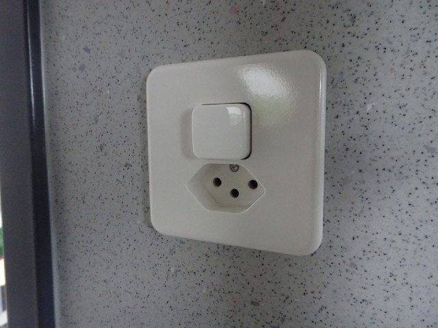 The are two other sockets in the room which combine both problems. They have narrow holes and are re...
