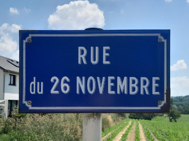 26th November...