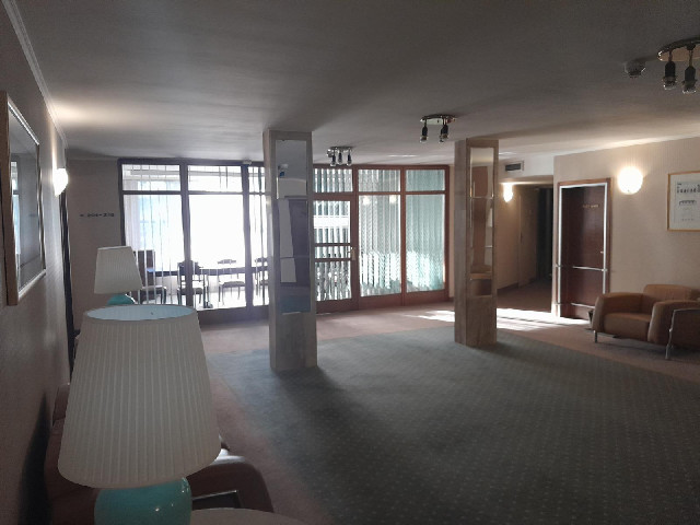 Inside.
